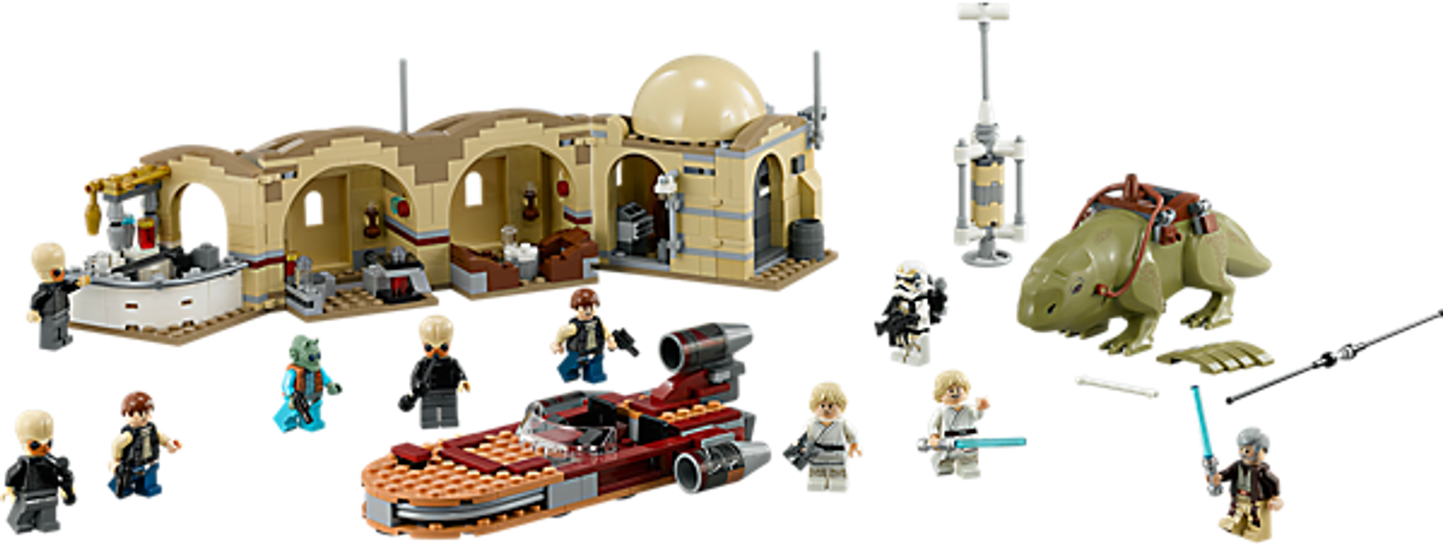 LEGO® Star Wars Mos Eisley Cantina componenten