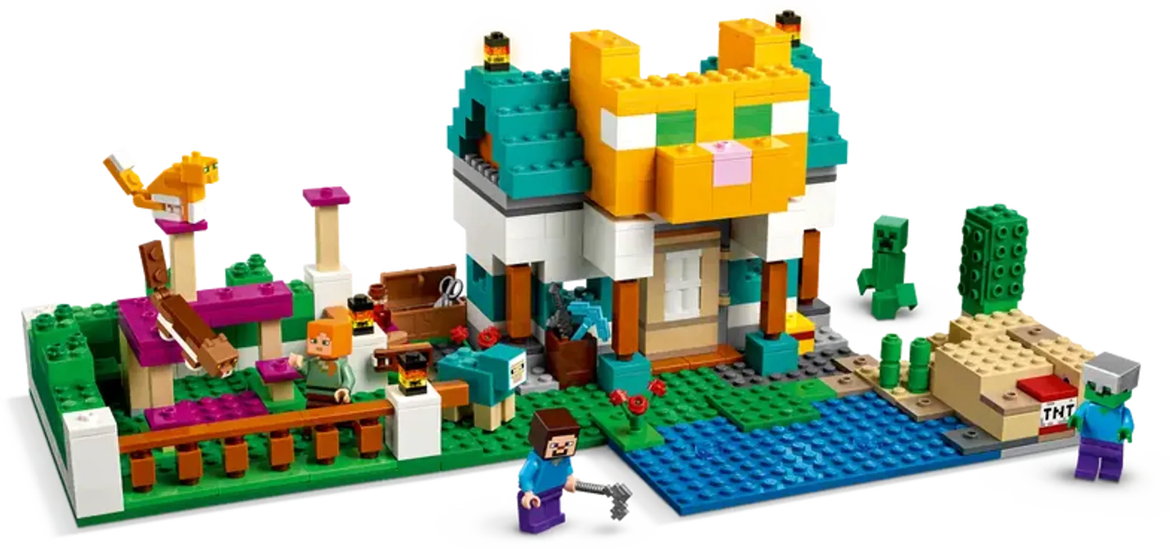 LEGO® Minecraft La boîte de construction 4.0 gameplay