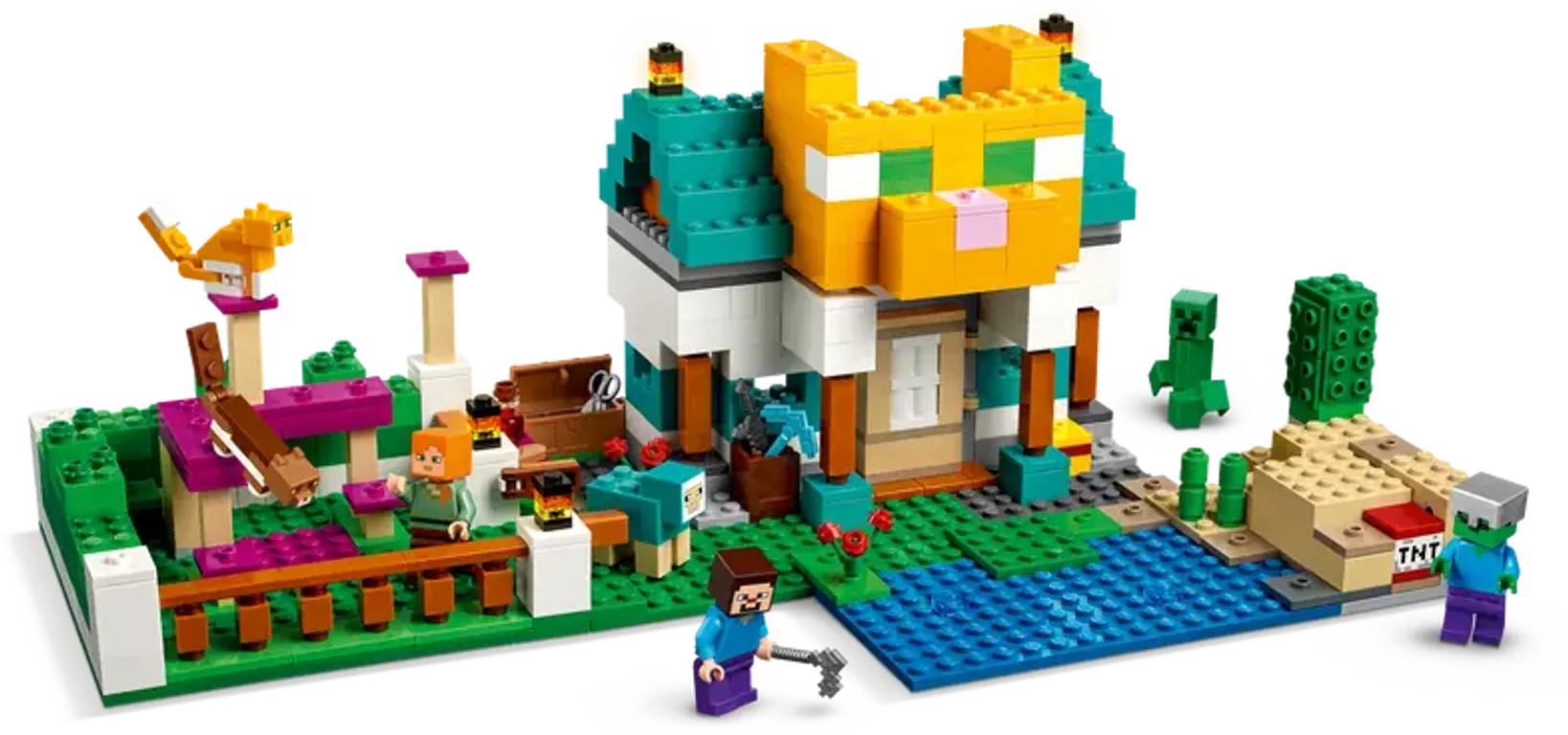 LEGO® Minecraft Caja Modular 4.0 jugabilidad