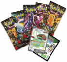 Pokémon TCG: Scarlet & Violet-Paldean Fates Tin (Shiny Great Tusk ex) cartes