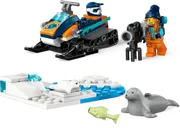 LEGO® City Arctic Explorer Snowmobile components