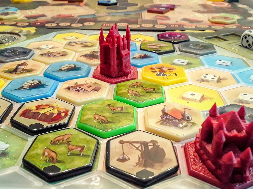 Castles of Burgundy: Special Edition komponenten