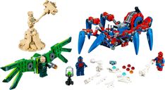 LEGO® Marvel Spider-Man's spidercrawler componenten