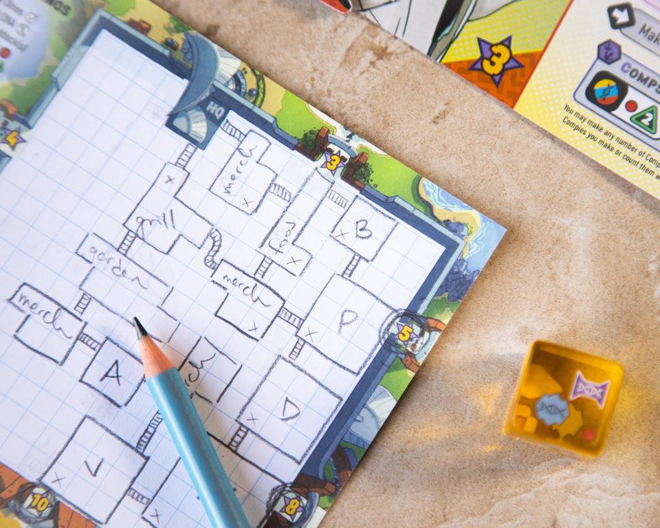 Dinosaur Island: Rawr 'n Write speelwijze