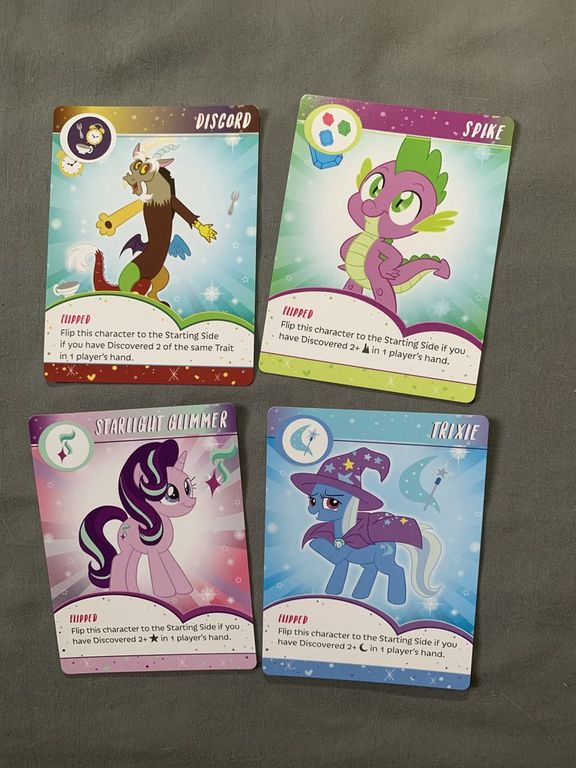 My Little Pony: Adventures in Equestria Deck-Building Game – Familiar Faces Expansion cartes