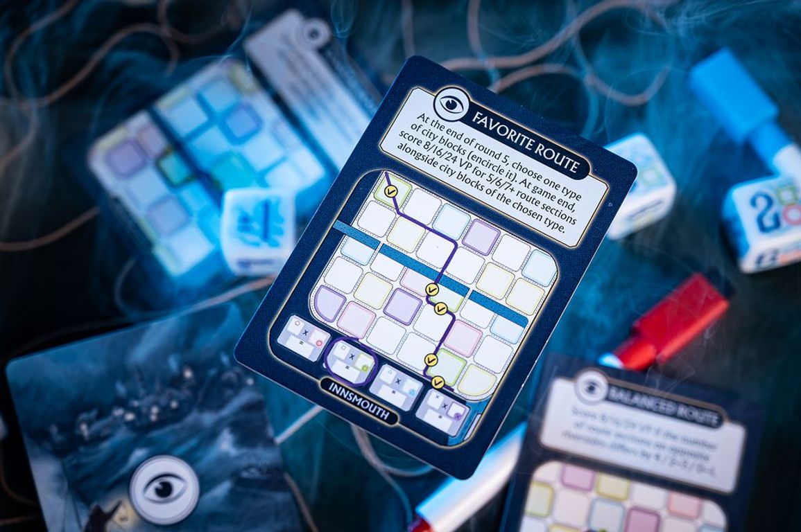 Innsmouth Travel Guide components