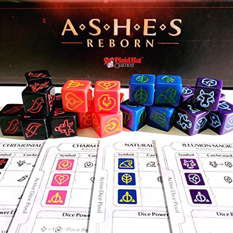 Ashes Reborn: Rise of the Phoenixborn partes