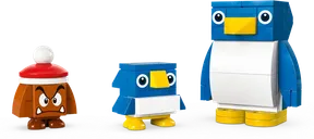 LEGO® Super Mario™ Uitbreidingsset: Sneeuwavontuur met penguin en familie personages