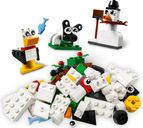 LEGO® Classic Kreativ-Bauset mit weißen Steinen komponenten