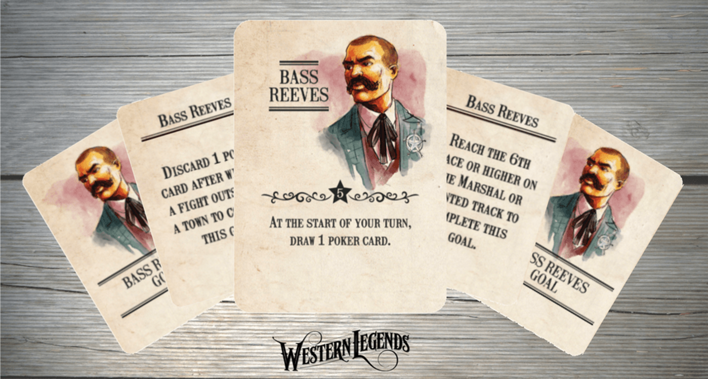 Western Legends carte