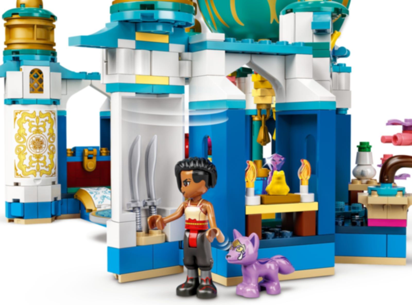 LEGO® Disney Raya et le Palais du Cœur composants