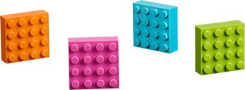 4x4 Brick Magnets composants