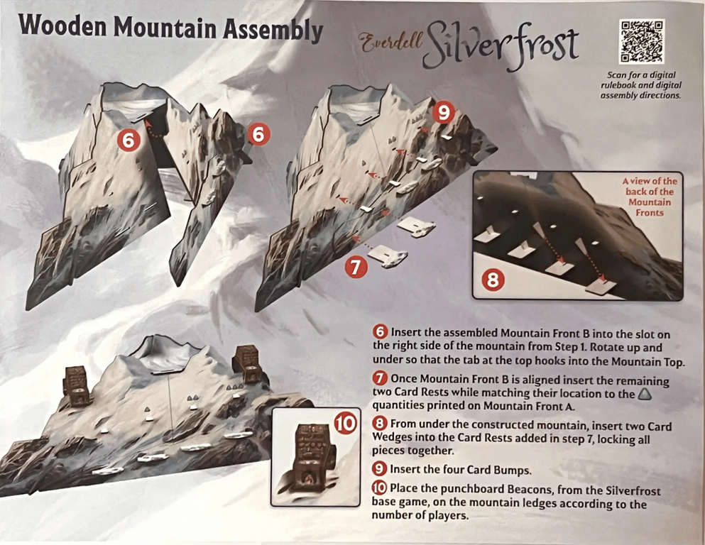 Everdell Silverfrost: Deluxe Wooden Mountain manual