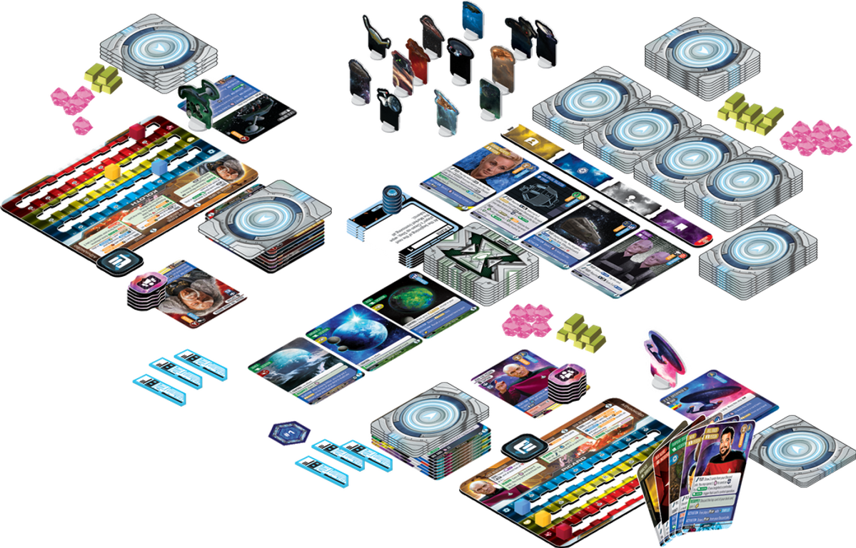 Star Trek: Captain's Chair components