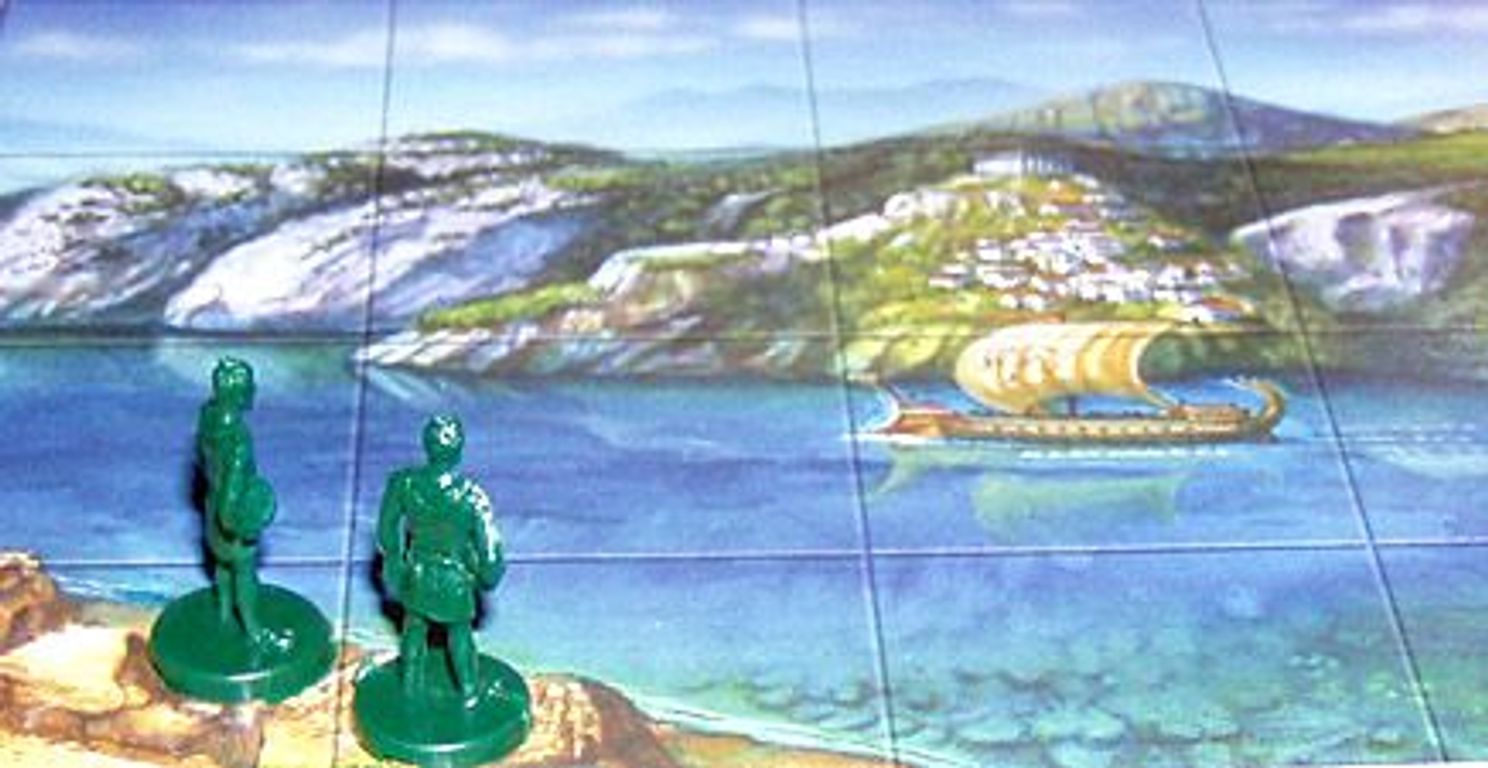 Age of Mythology: The Boardgame game board