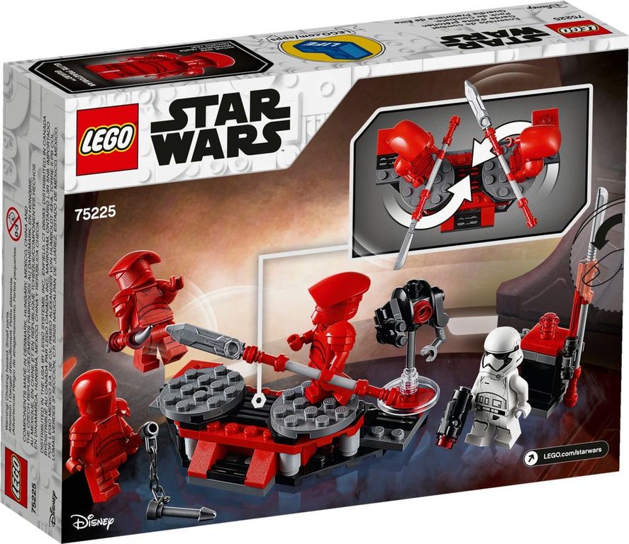 LEGO® Star Wars Elite Praetorian Guard™ Battle Pack achterkant van de doos