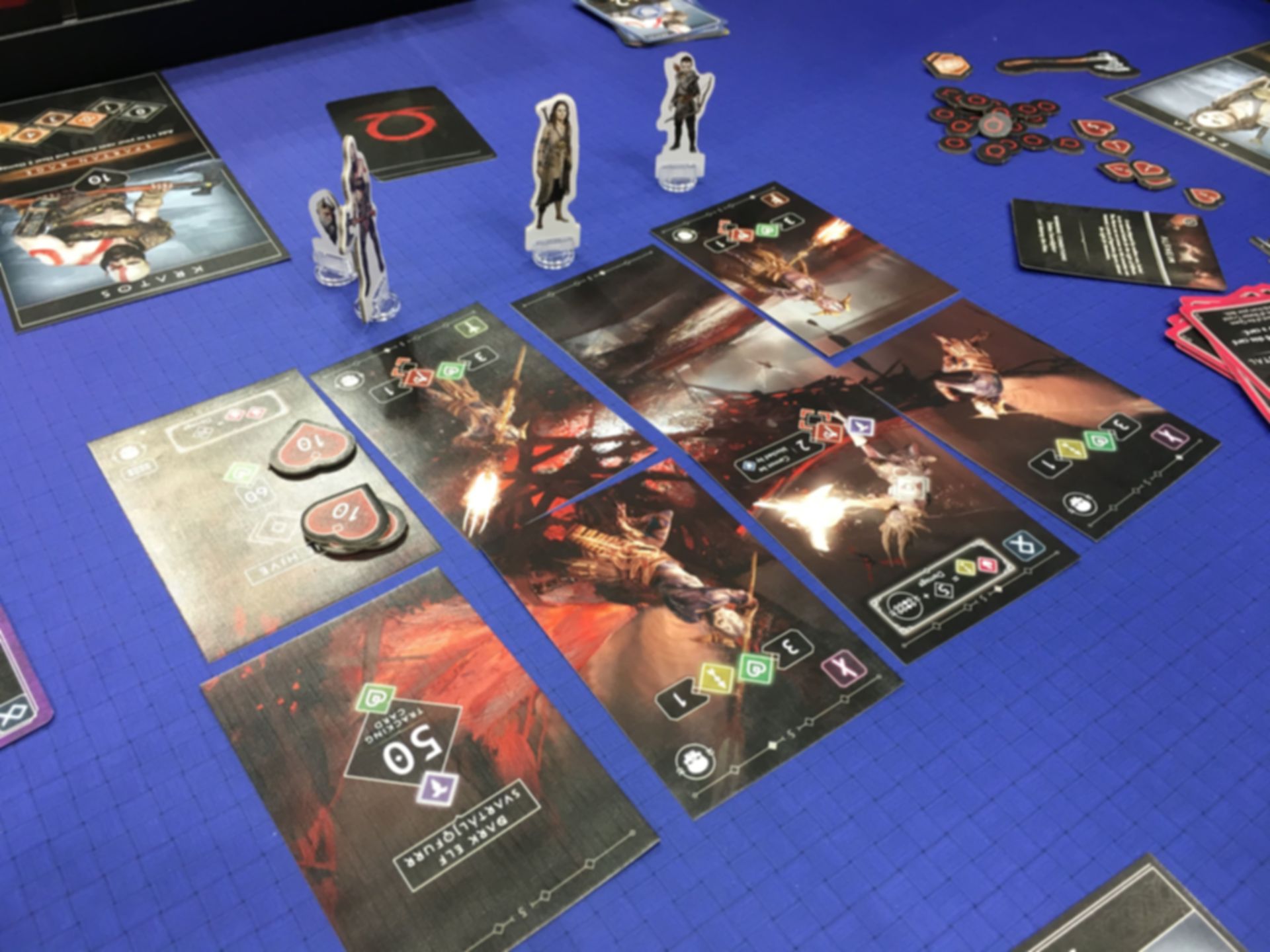 God of War: Le jeu de cartes gameplay
