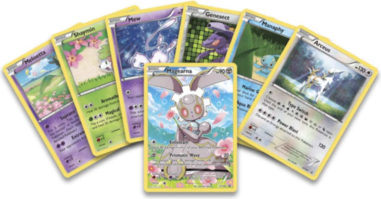 Pokémon TCG: Mythical Pokémon Collection - Magearna cartes