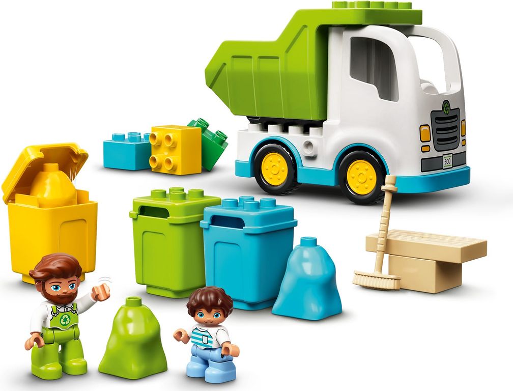 LEGO® DUPLO® Le camion poubelle et le tri sélectif gameplay