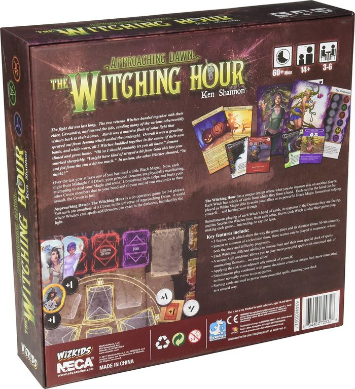 Approaching Dawn: The Witching Hour back of the box