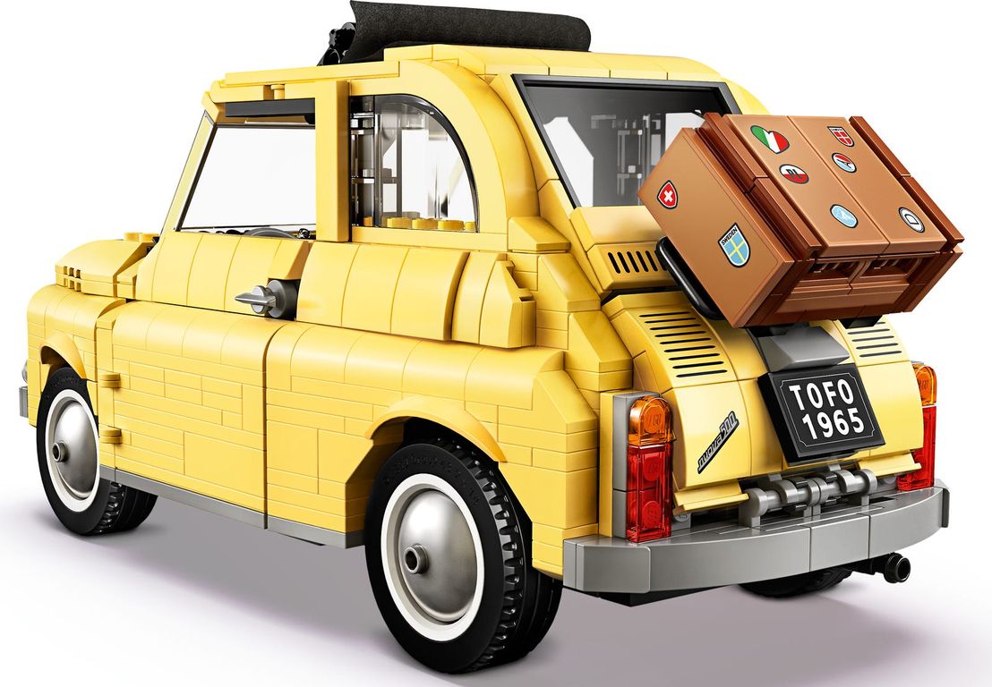 LEGO® Icons Fiat 500 back side