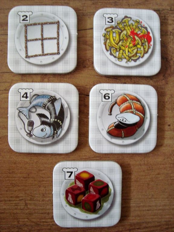A la carte: Dessert partes