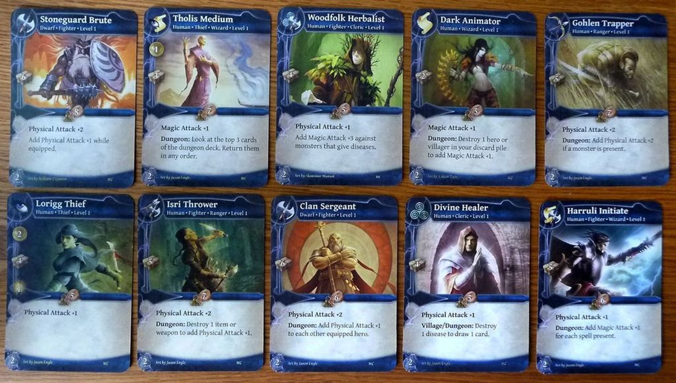 Thunderstone Advance: Worlds Collide cards