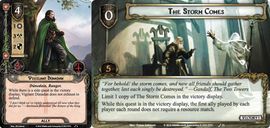 The Lord of the Rings: The Card Game - The Sands of Harad cards