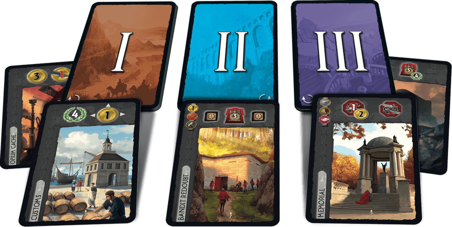 7 Wonders: Cities Anniversary Pack cards