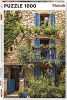 Blue balcony