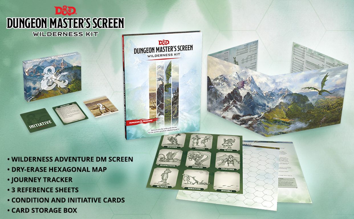 Dungeon Master's Screen Wilderness Kit