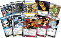 Marvel Champions: El Juego de Cartas – La sombra del Titán Loco cartas