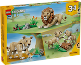 LEGO® Creator Wild Animals: Majestic Lion back of the box