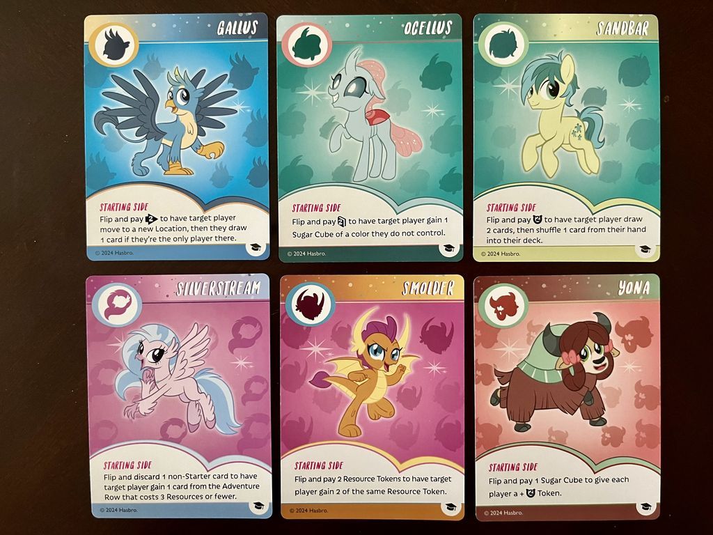 My Little Pony: Adventures in Equestria Deck-Building Game – Scholarly Shenanigans Expansion cards