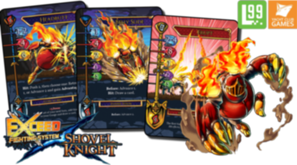 Exceed: Shovel Knight – Hope Box kaarten