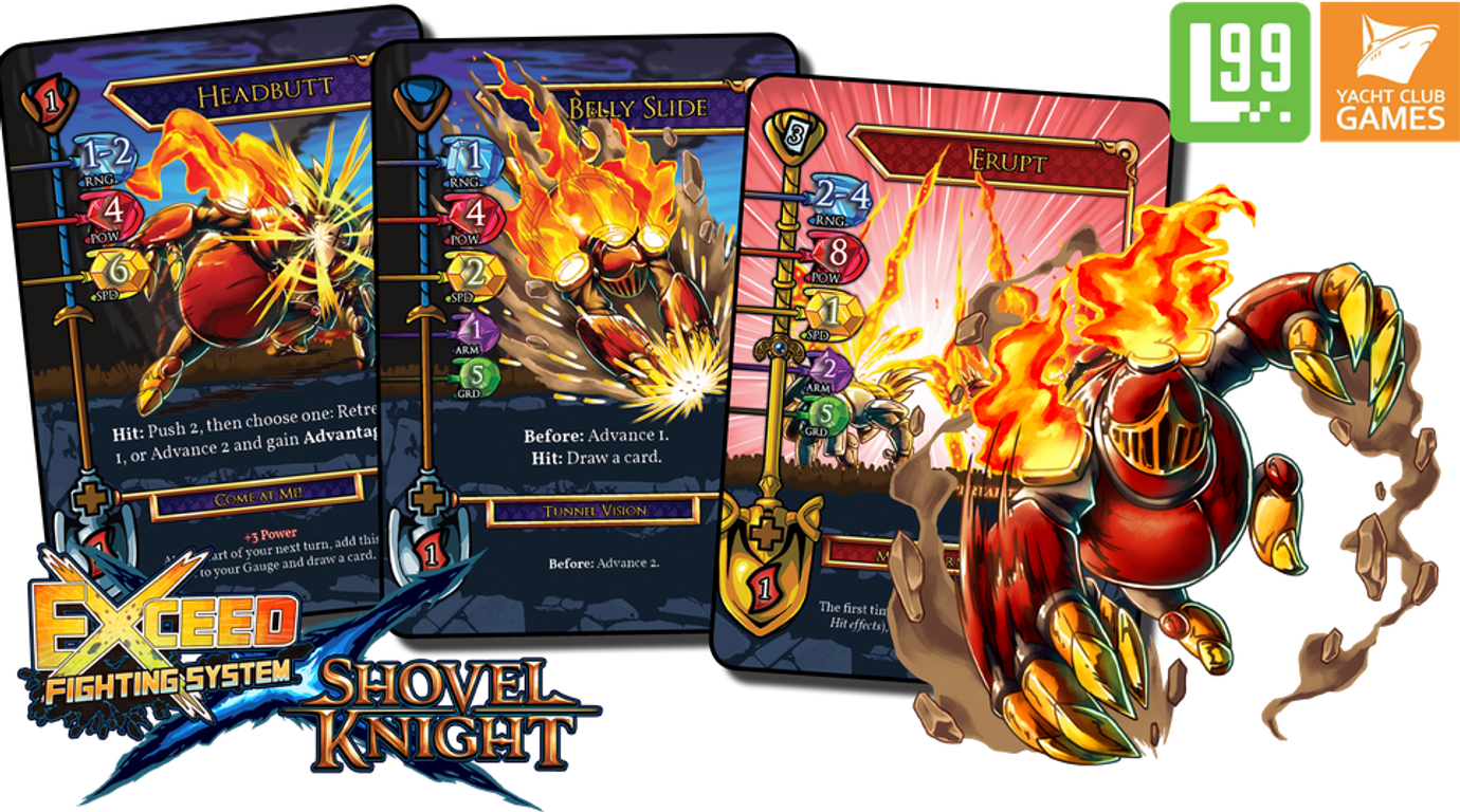 Exceed: Shovel Knight – Hope Box cartas