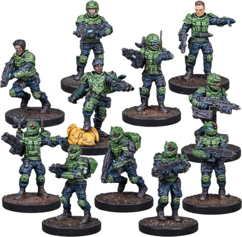 Deadzone (Third Edition) miniatures