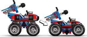 LEGO® Marvel Venomosaurus Ambush components