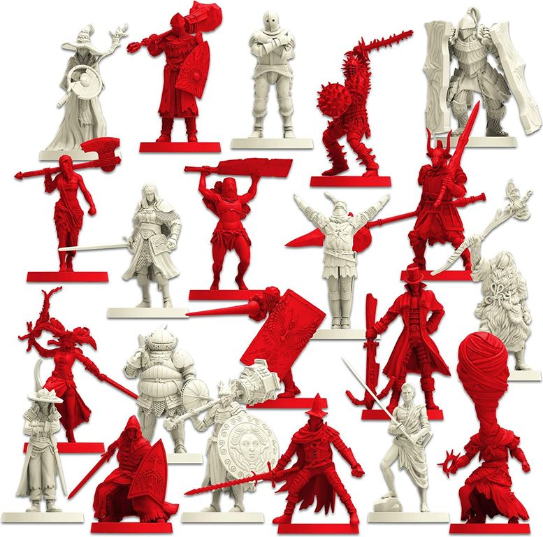 Dark Souls: The Board Game – Invaders Expansion miniaturen