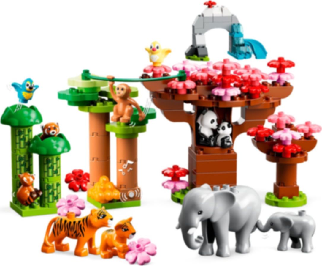 LEGO® DUPLO® Wilde Tiere Asiens spielablauf