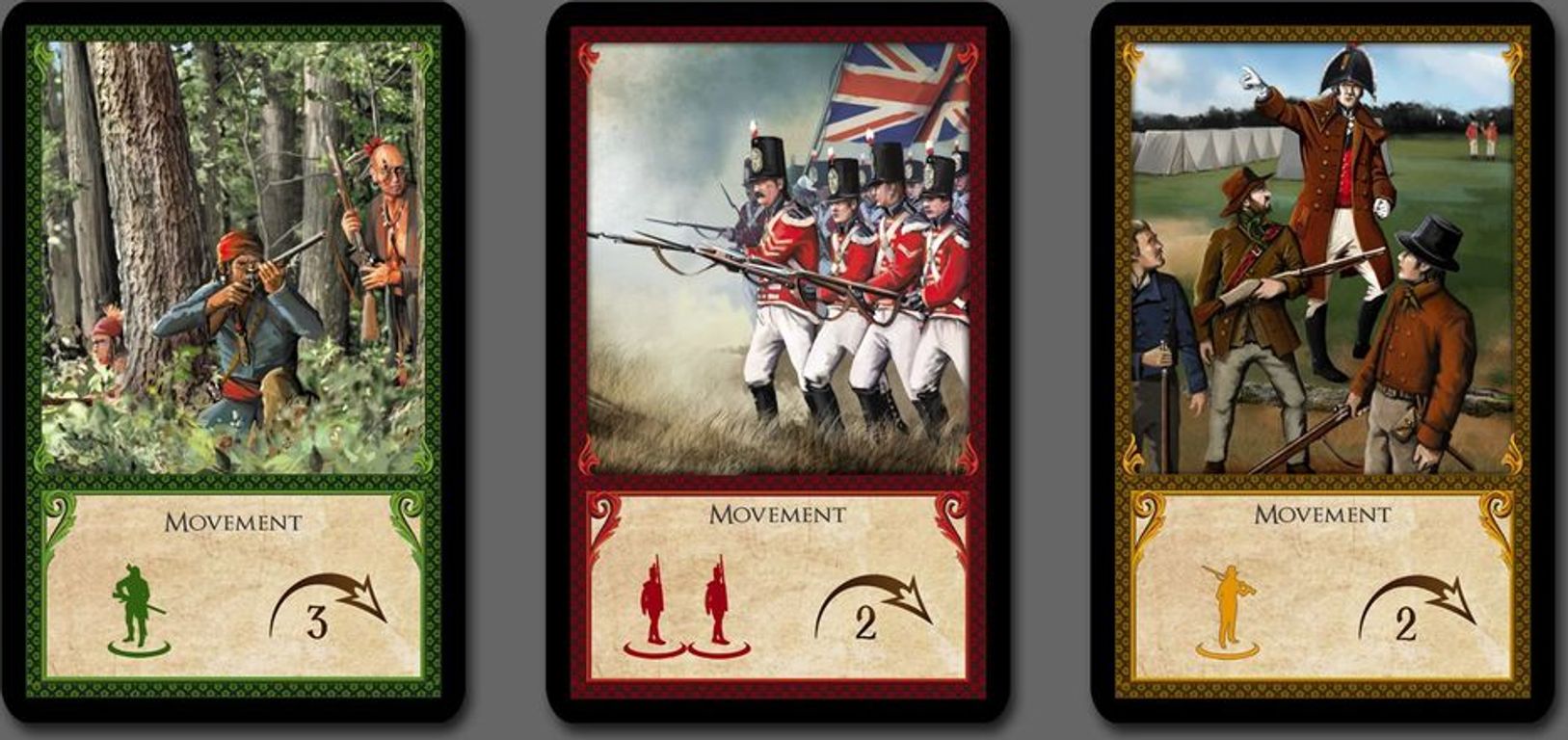 1812: The Invasion of Canada cards