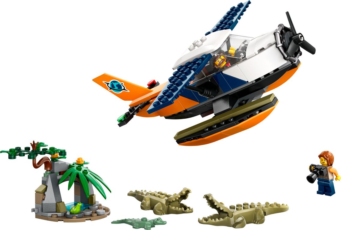LEGO® City Jungle Explorer Water Plane components