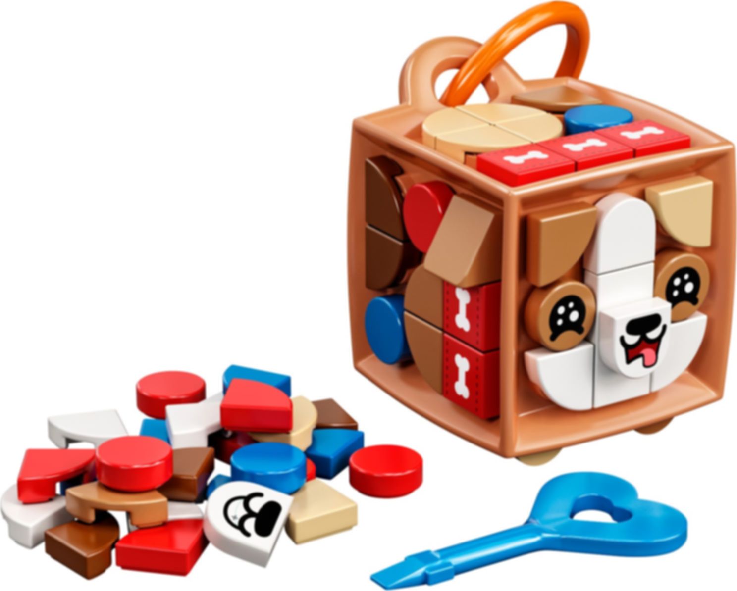 LEGO® DOTS Bag Tag Dog components