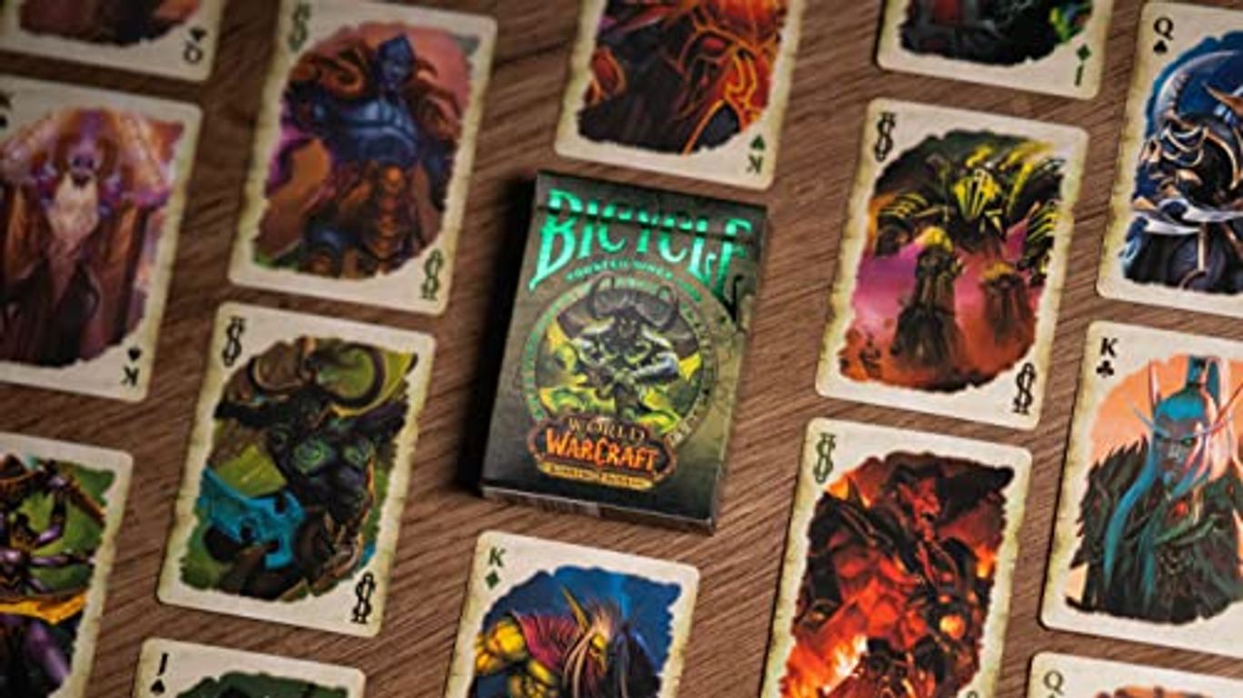 Pokerkaarten Warcraft Burning Crusade cartas