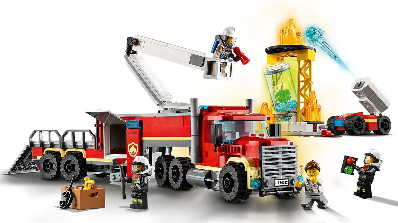 LEGO® City Fire Command Unit gameplay