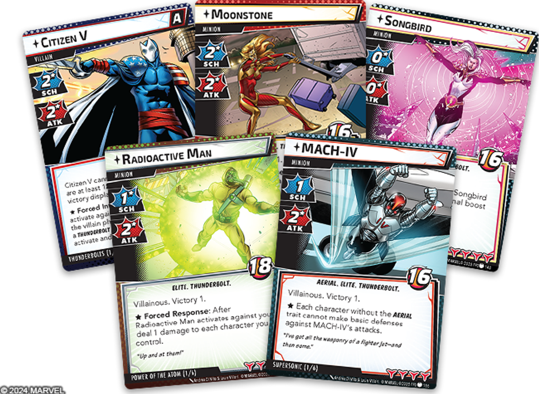 Marvel Champions: The Card Game – Agents of S.H.I.E.L.D. cards