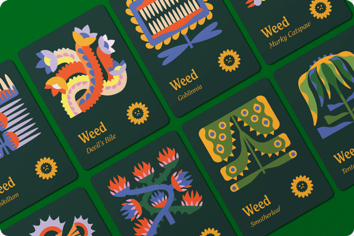 Vicious Gardens: Cruel Summers & Noxious Weeds cartas