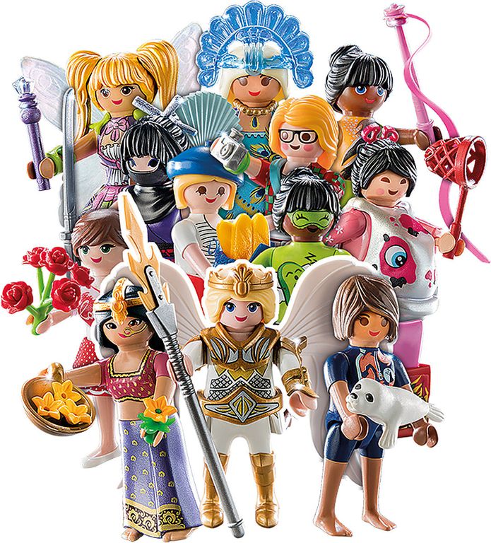 PLAYMOBIL Figures Series 21 - Girls components