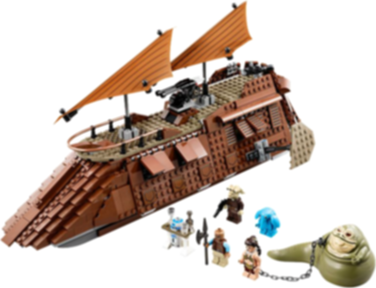 LEGO® Star Wars Jabba's Sail Barge components