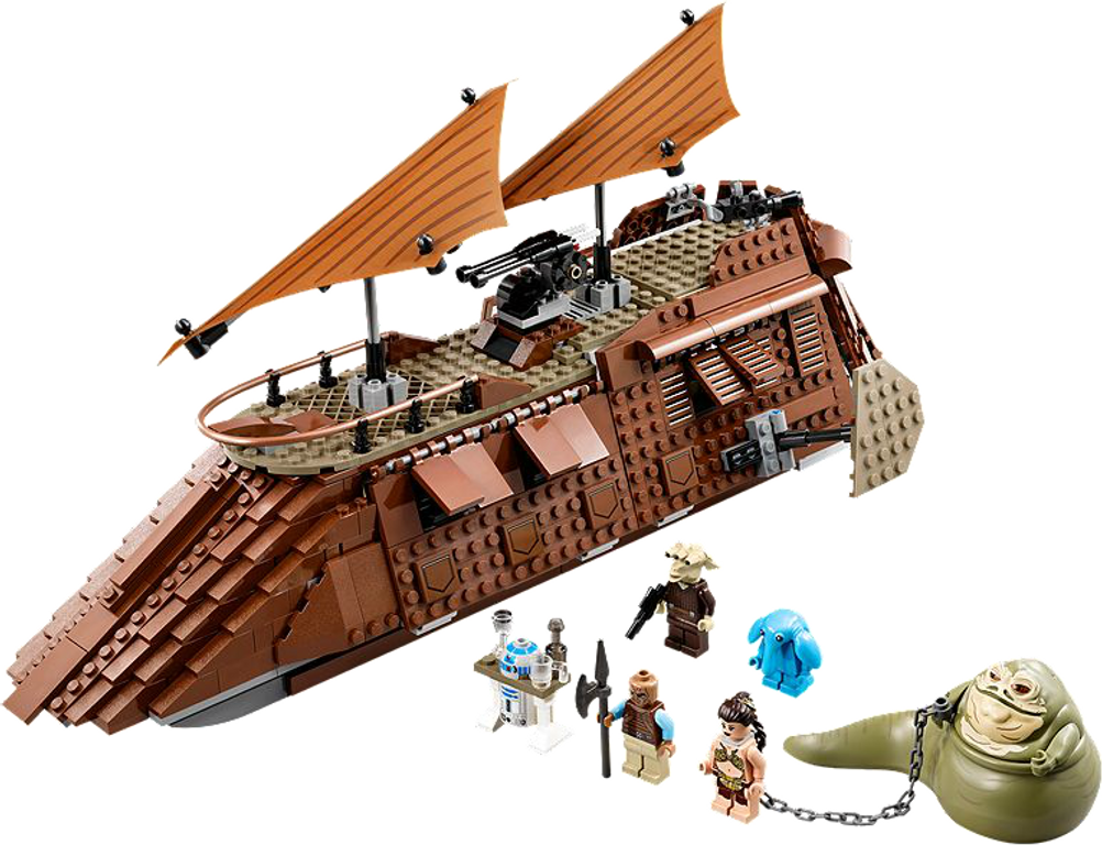 LEGO® Star Wars Jabba's Sail Barge komponenten